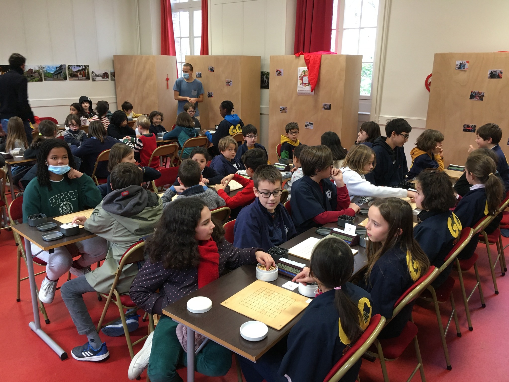 Le tournoi de Noël 2022 Ecole de Go de Rennes